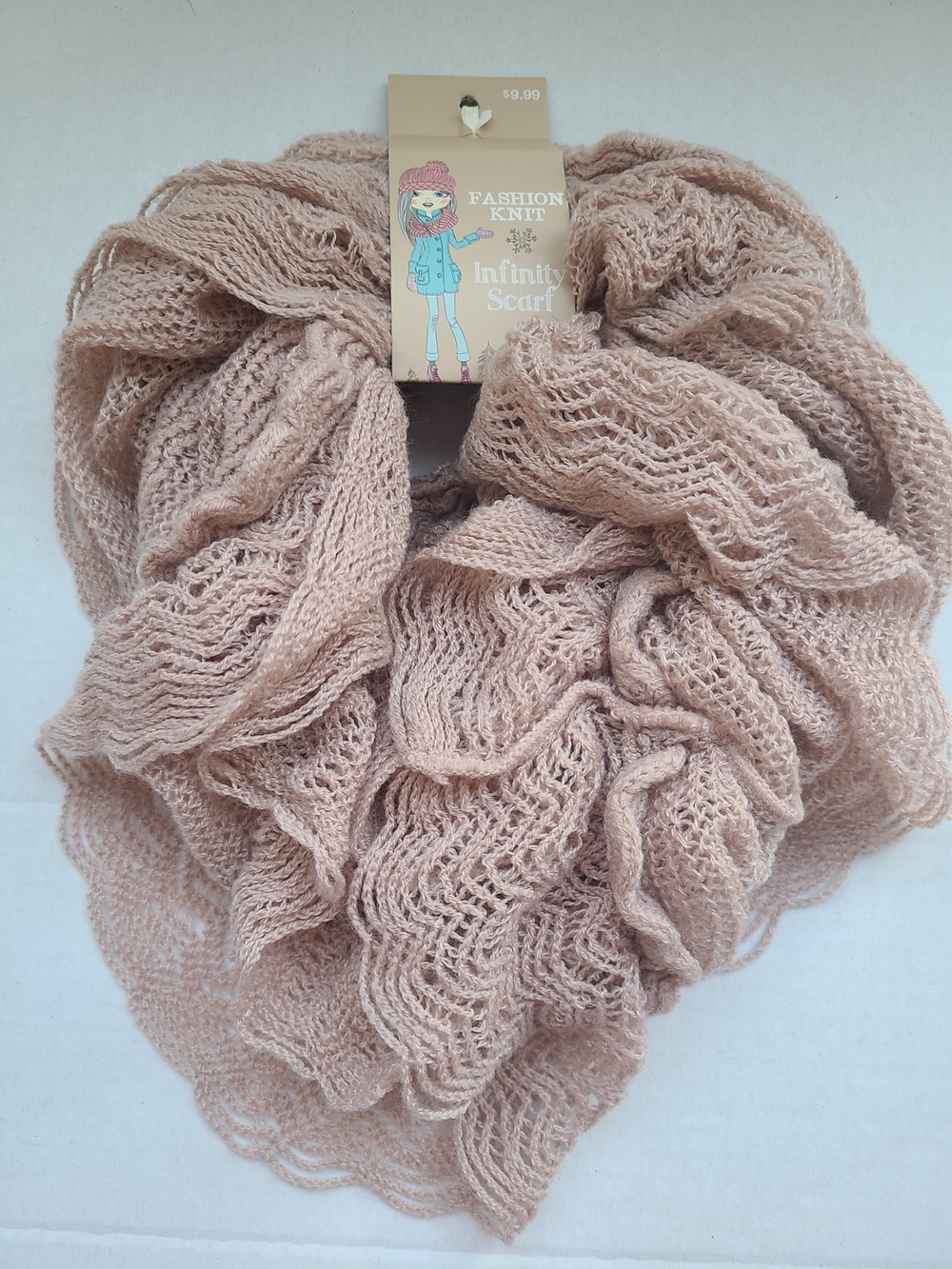 Infinity Scarf - Dusty Rose